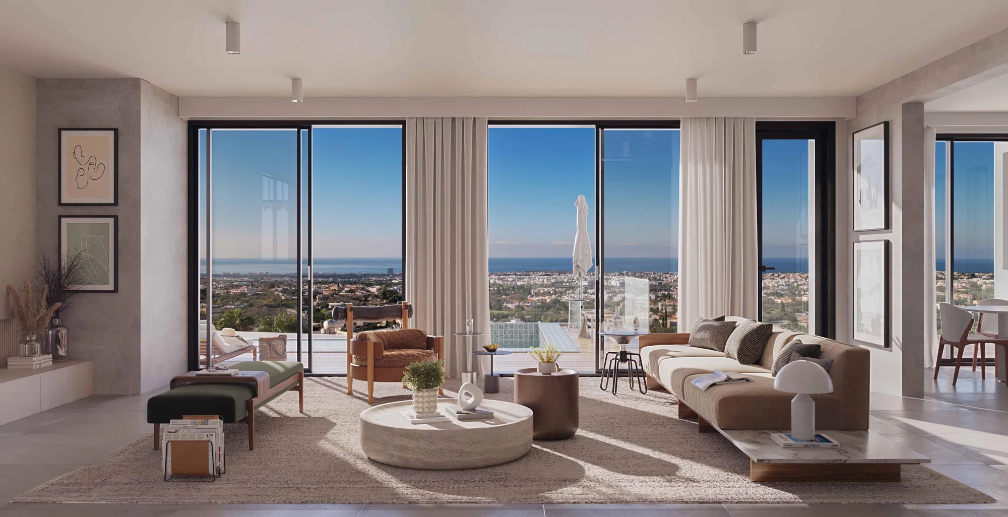 Элитный комплекс вилл с бассейнами, Кония, Кипр