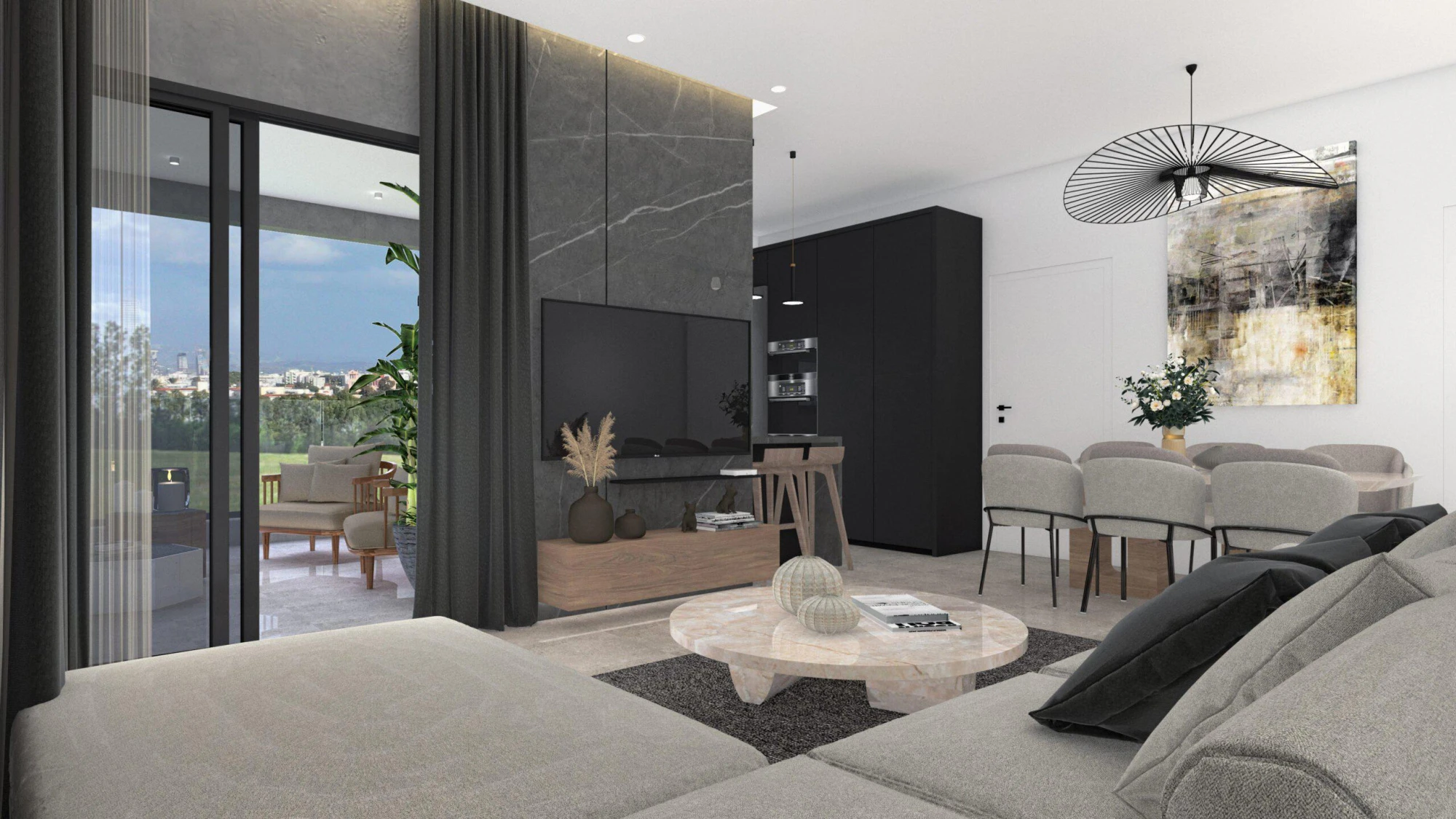 Малоэтажная резиденция рядом с гаванью Лимассола, Кипр