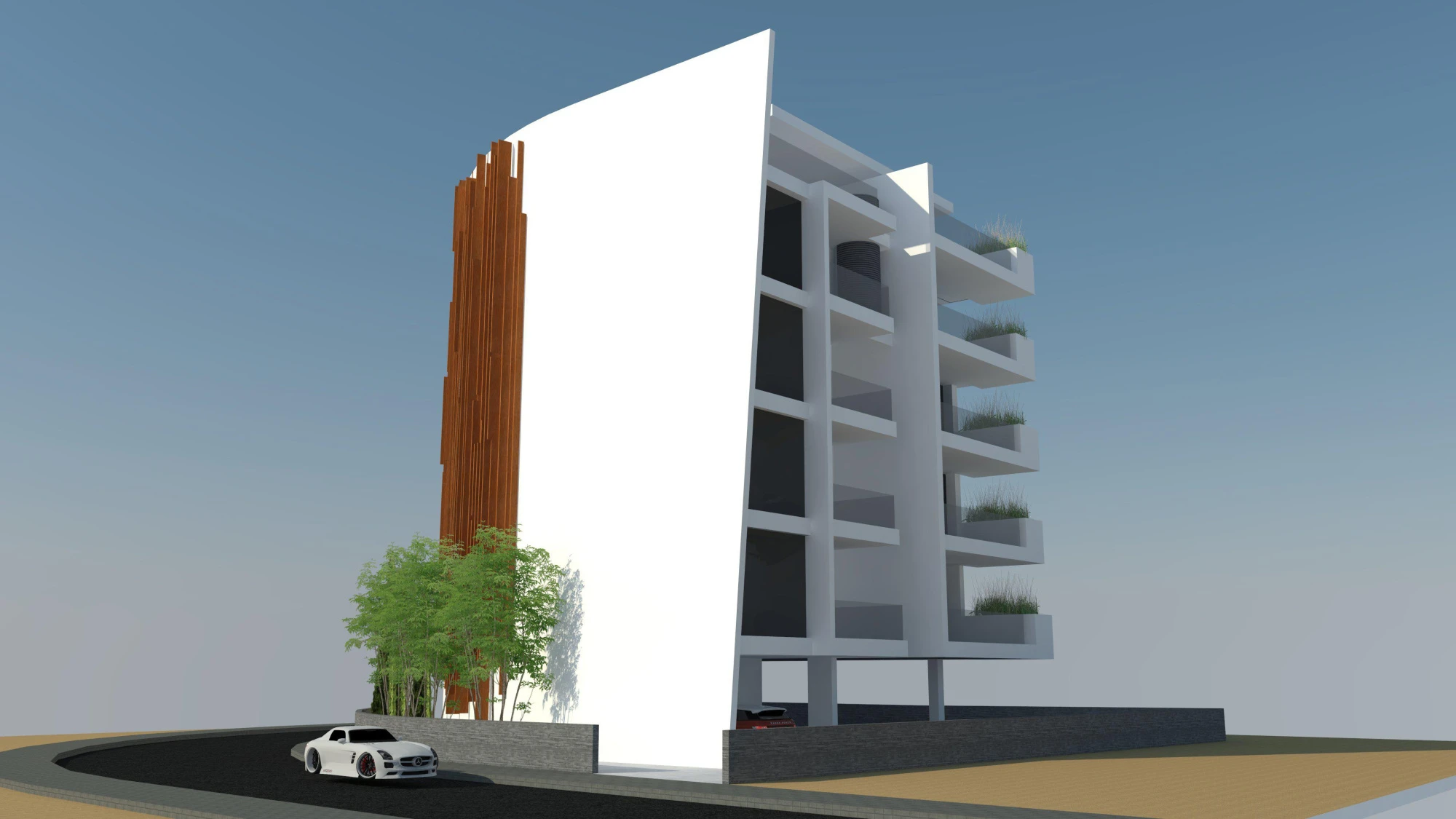 Закрытая малоэтажная резиденция с живописными видами, Агиос Афанасиос, Кипр