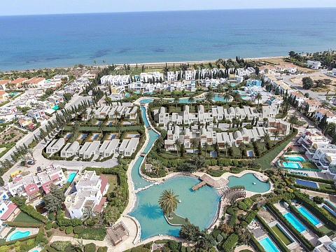 Новый жилой комплекс вилл на берегу моря в районе Перволия, Ларнака, Кипр