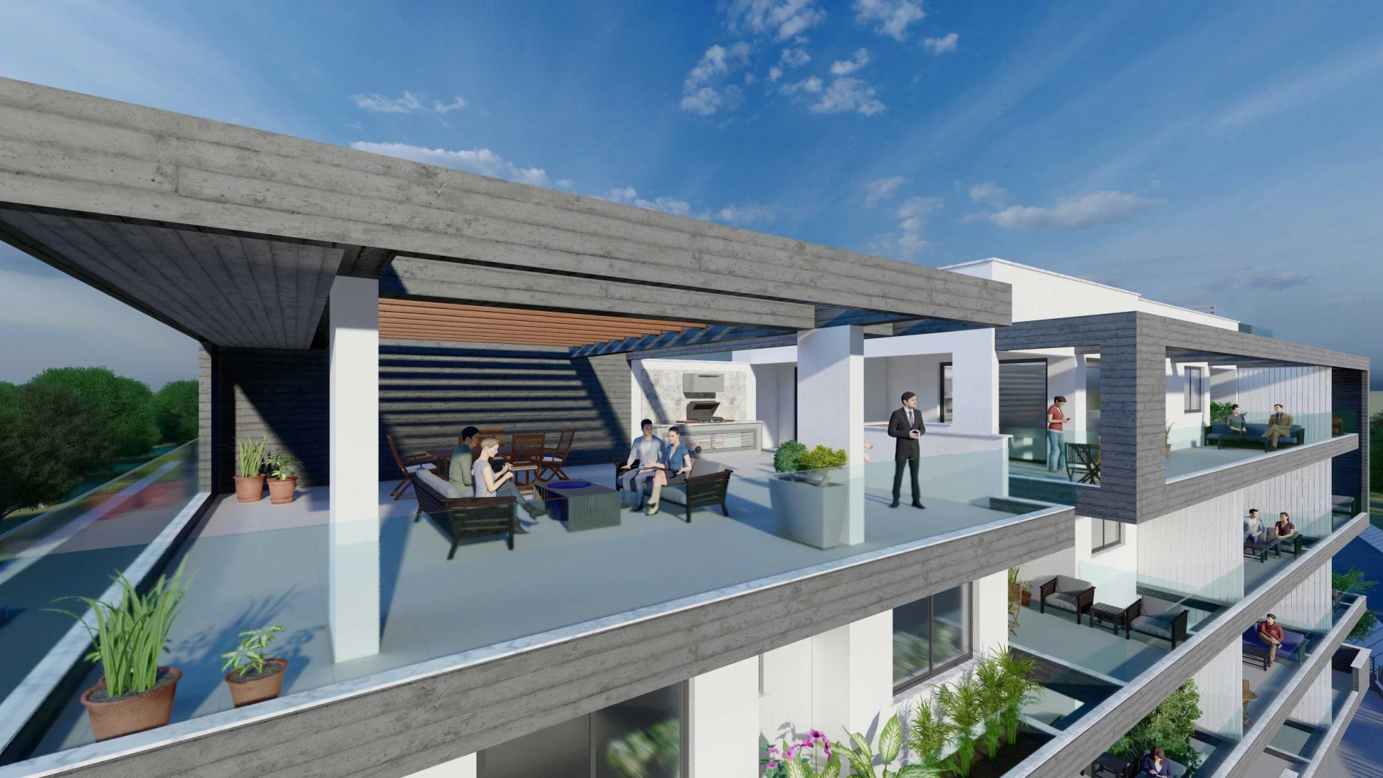 Новая резиденция рядом с центром Лимассола, Като Полемидия, Кипр