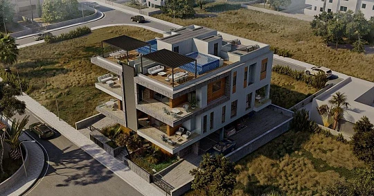 Закрытая резиденция в 350 метрах от пляжа, Лимассол, Кипр